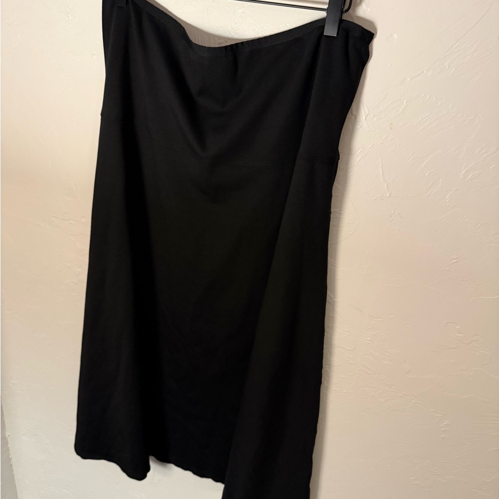 GAP Black Midi A-Line Skirt